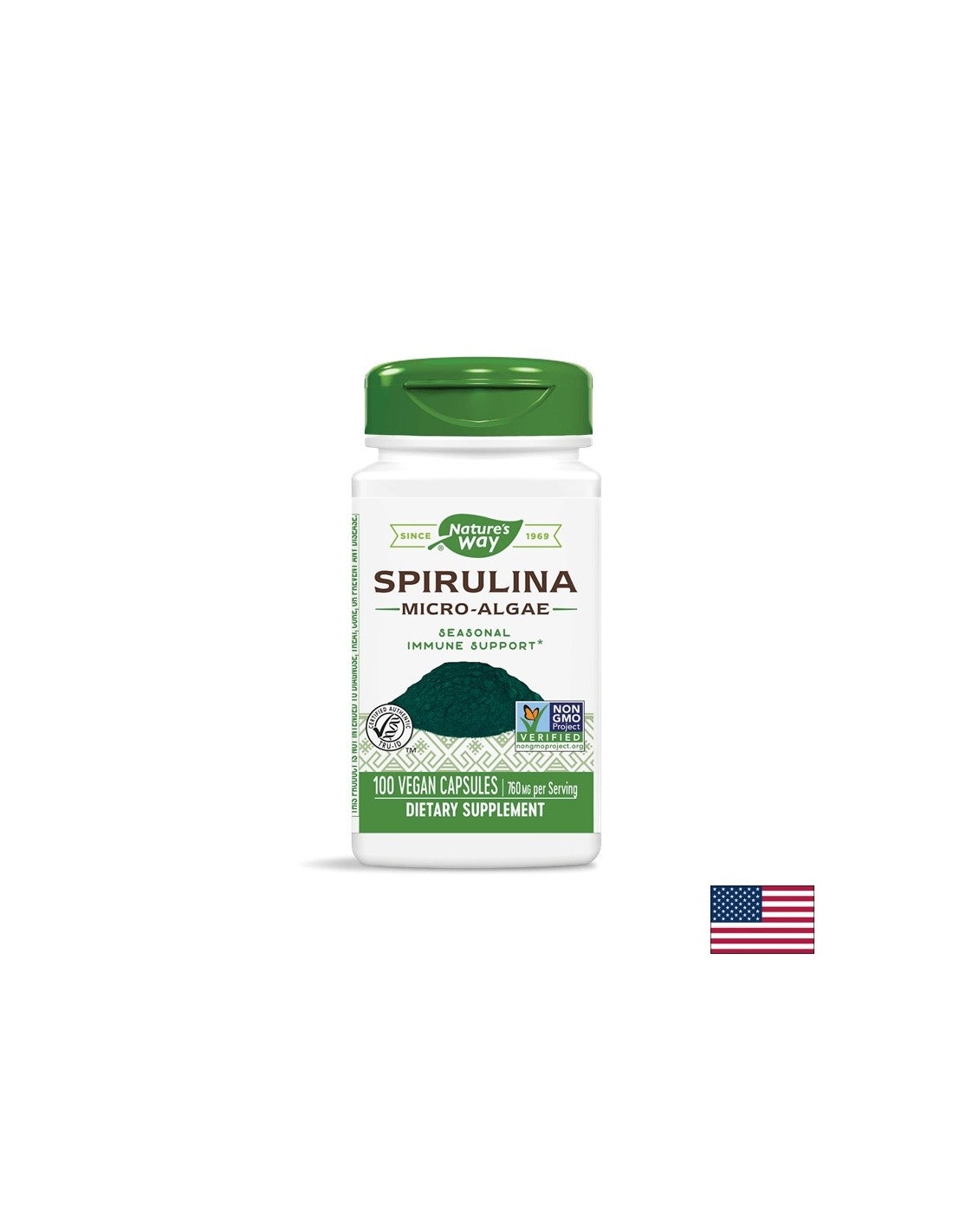 Spirulina 380 mg - 100 kapsúl