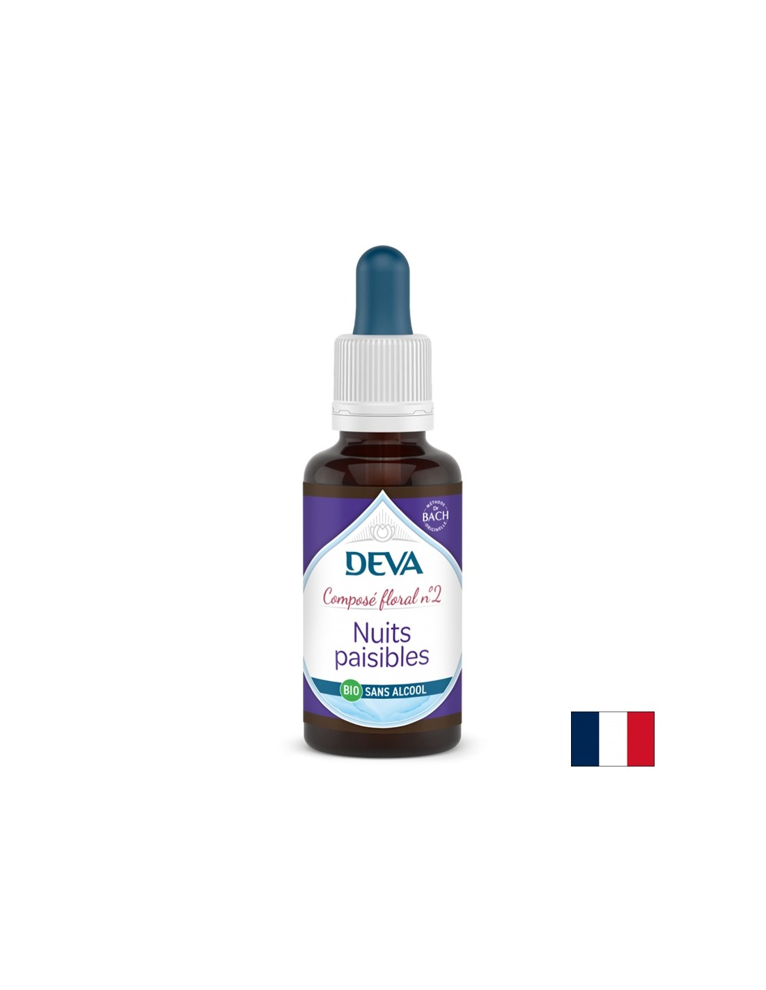 Pokojné noci, kvetinové esencie, kvetiny bachové kvetiny č. 2 (bez alkoholu), 30 ml