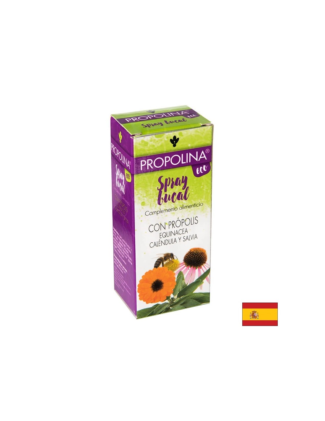 Upokojujúci krk sprej propolina® - s propolisom, echinacea, harmanček a šalvia, 30 ml