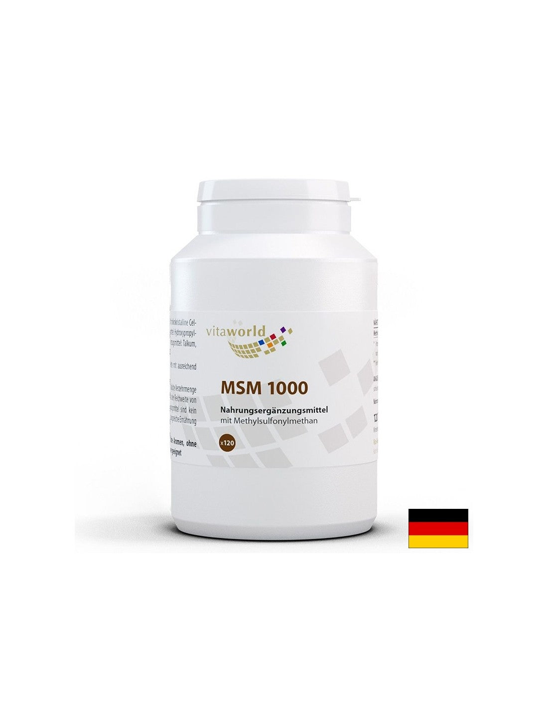 Kĺby a kosti - MSM (metylsulfonyl metán), 1000 mg x 120 tablety