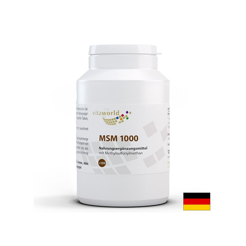 Kĺby a kosti - MSM (metylsulfonyl metán), 1000 mg x 120 tablety