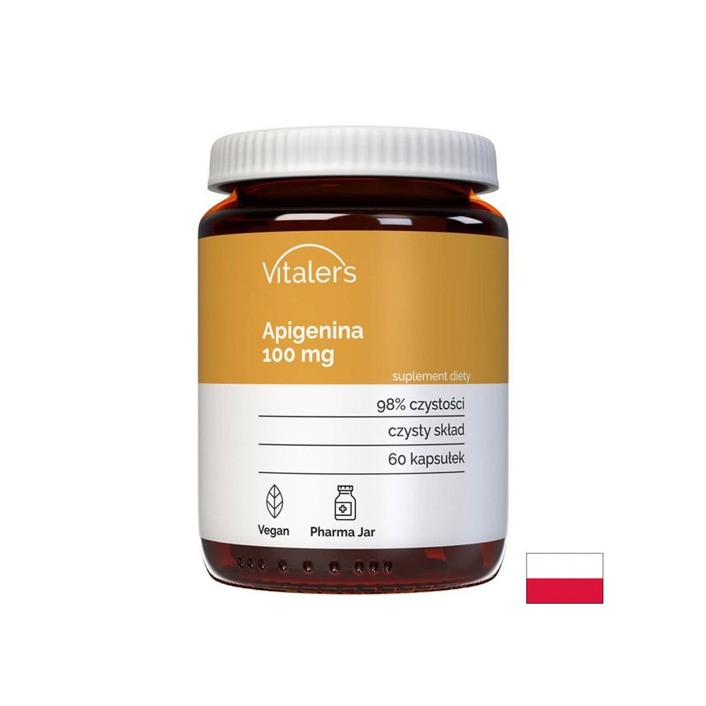 Stres a nespavosť - apigenín (z harmančeka), kapsuly 100 mg x 60