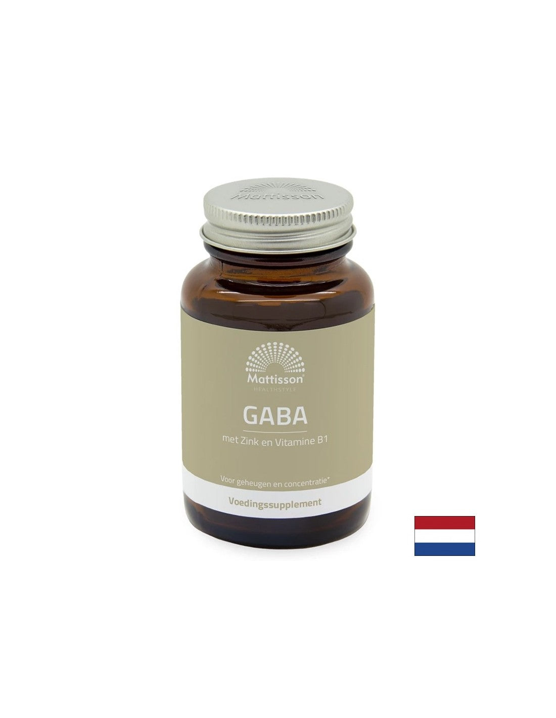Stres a dobrá nálada - GABA 1000 mg + zinok a vitamín B1, 60 tabliet