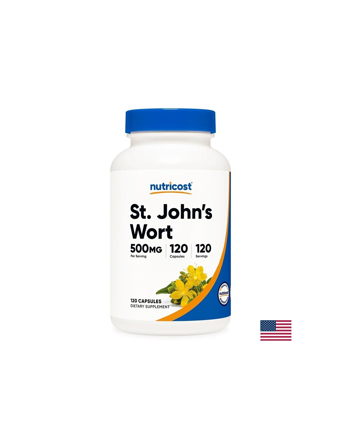 Stres a dobrá nálada - John's Wort, 500 mg x 120 kapsúl