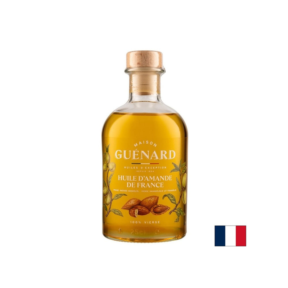 Cold pressed almond oil (France), 240 ml - Nutra Best Europe