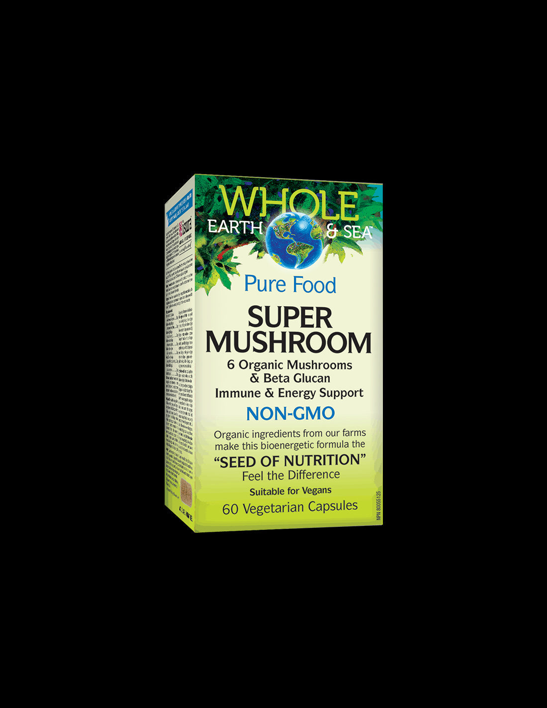 Super Mushroom Whole Earth & Sea® - 60 capsules - Nutra Best Europe