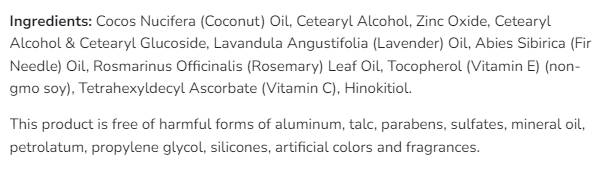 Dlhodobá dezodorantná palica - osviežujúci levanduľa - 62 gramov