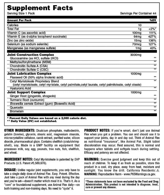 Flex zvierat - 44 paketov