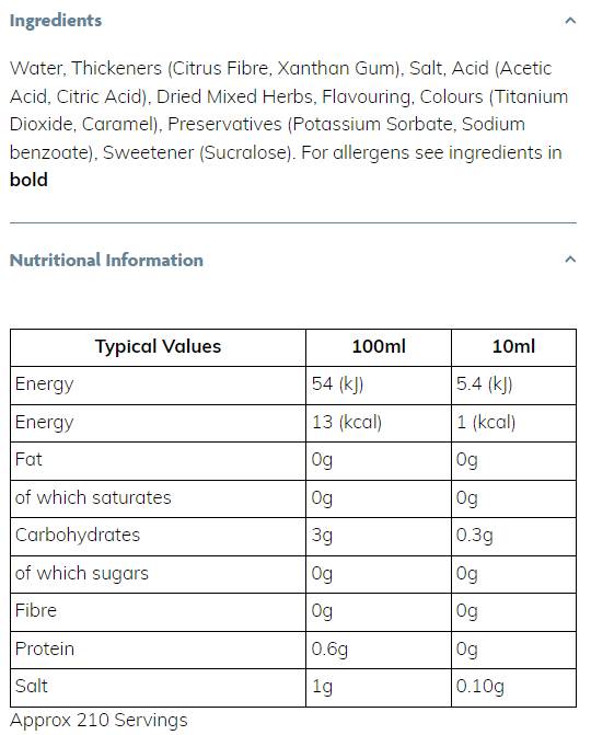 Chudý sirup Cesnak a bylina - 425 ml
