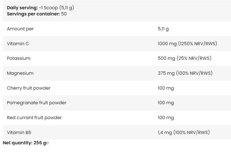 Horčík a draslík so Steviam Tak dobre! Séria - 256 gramov