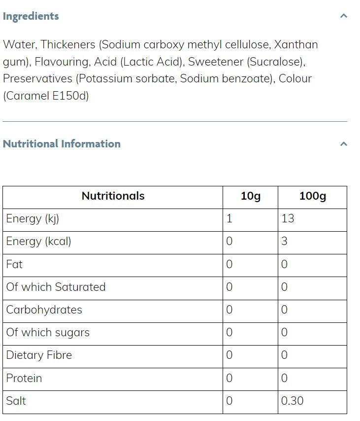 Chudý sirup Narodeninová torta - 425 ml