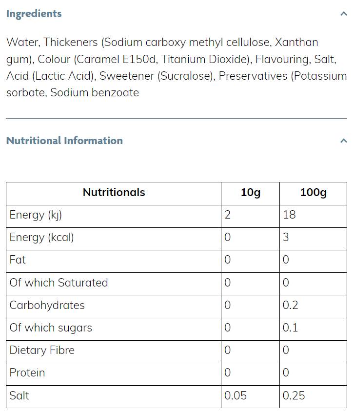 Chudý sirup Arašidové maslo - 425 ml