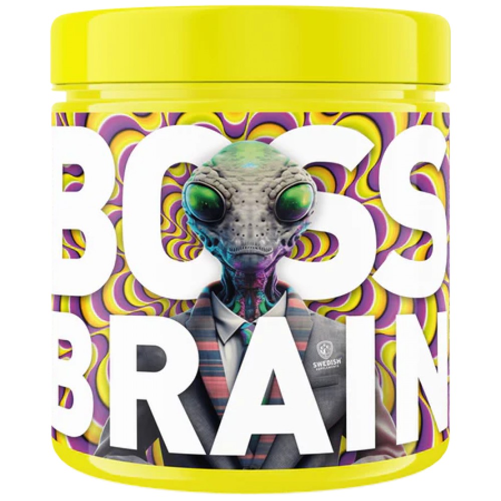 Boss Mozog Nootropic s Bacopa, Rhodiola a Lion's Mane - 225 gramov