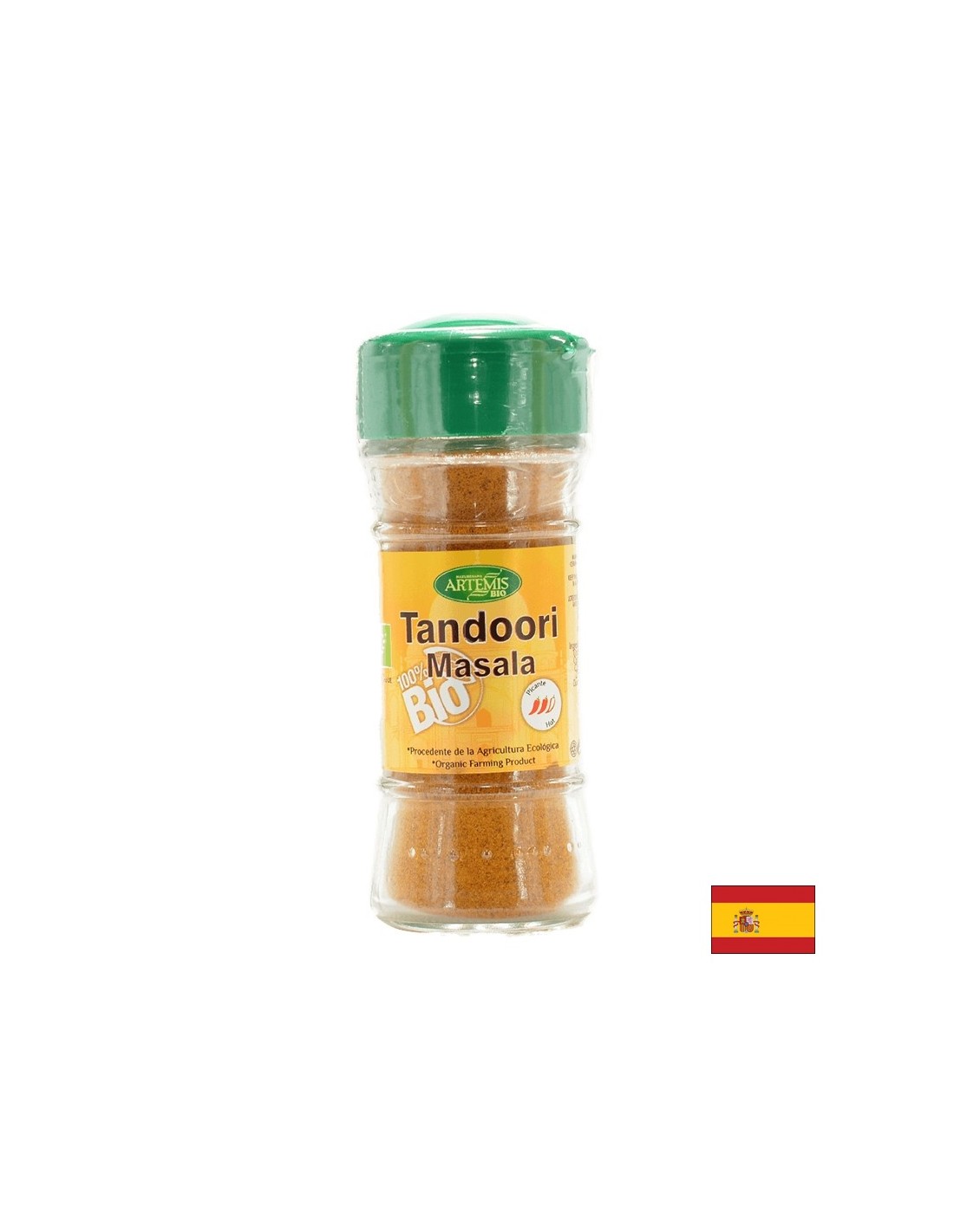 Organické korenie - Indian Tandoori Masala Mix (Hot), 28 g, prášok