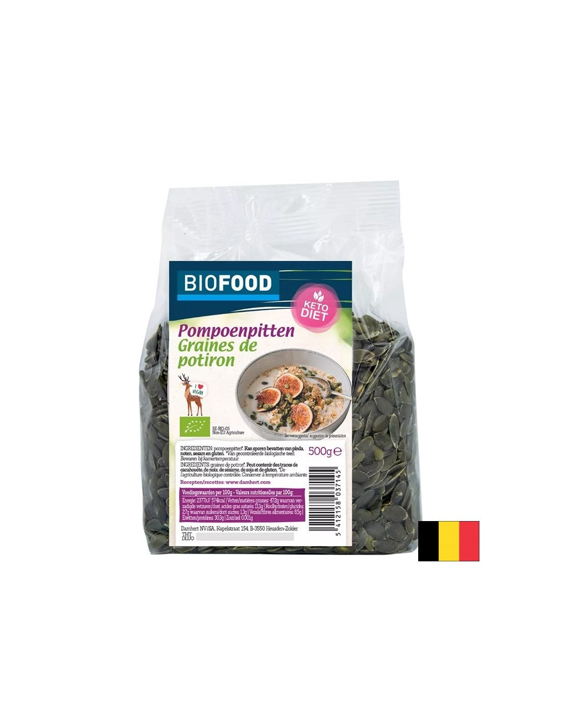 Tekvicové semená organické, 500 g