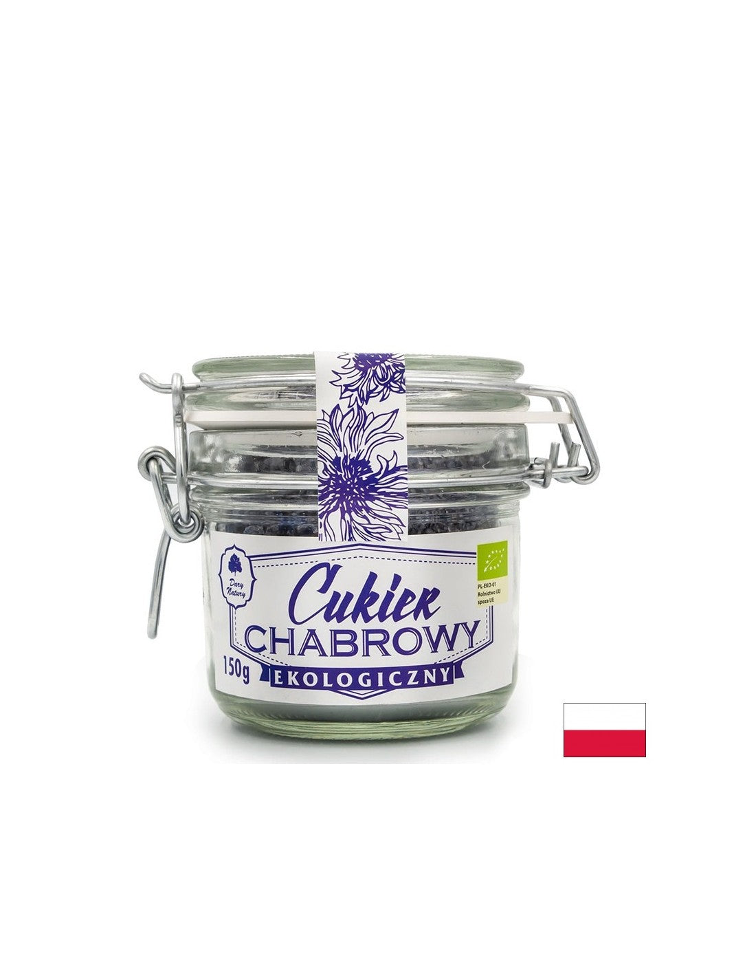 Cukor z trstiny s kukuričnou flower - Bio, 150 g
