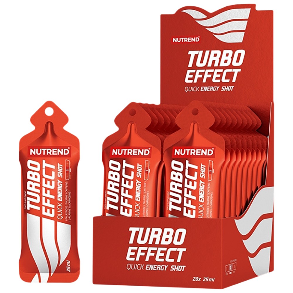 Turbo efekt Shot 20 x 25 ml