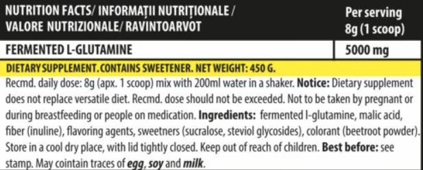 iglutamín - 450 gramov