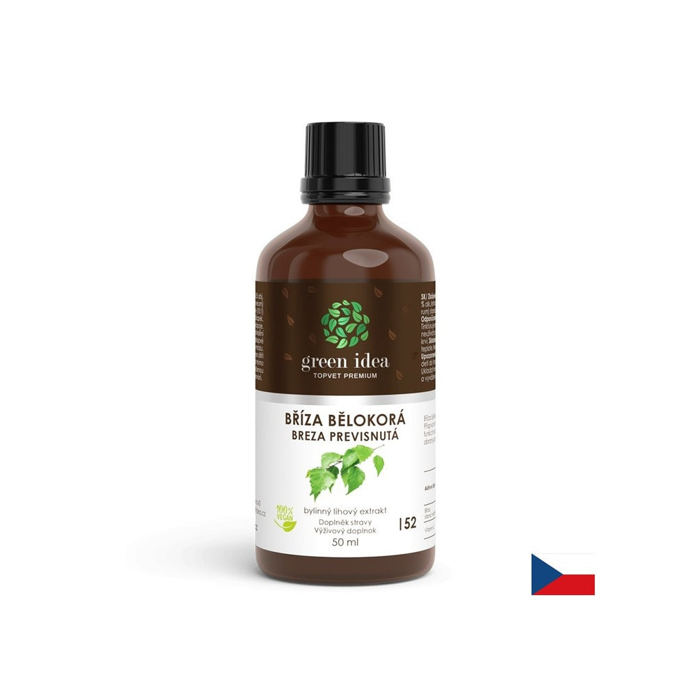 Močové trakty a obličky - biela breza, 50 ml tinktúry