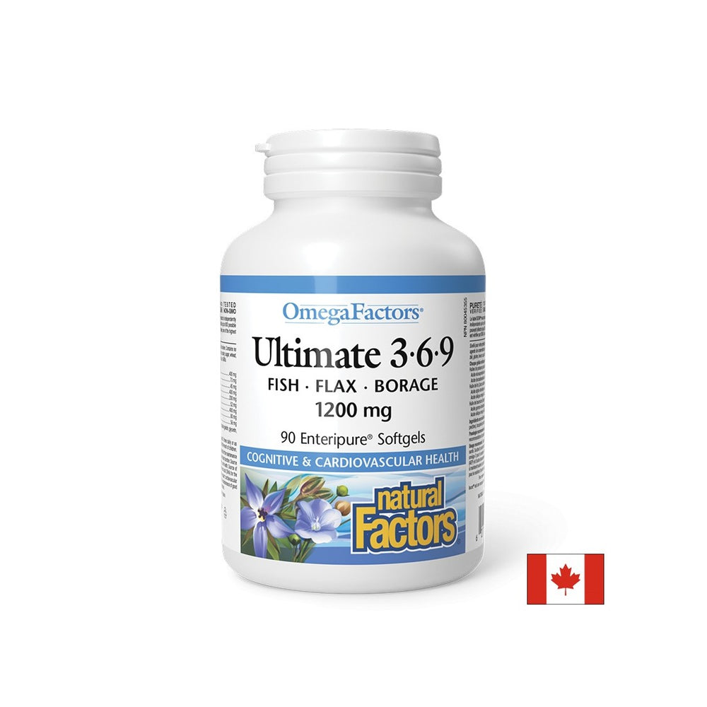 Na podporu imunity, funkcie videnia a mozgu-Ultimate Omega 3-6-9, 1200 mg x 90 Softgel Capsules