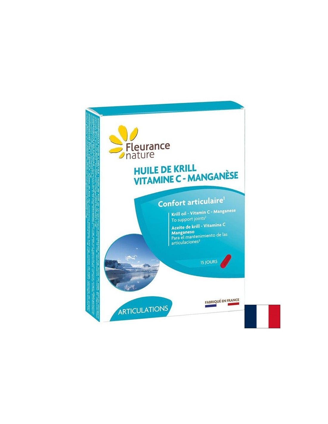 Na podporu kostí a srdca - krill (olej) + vitamín C a mangán, kapsuly 300 mg x 15