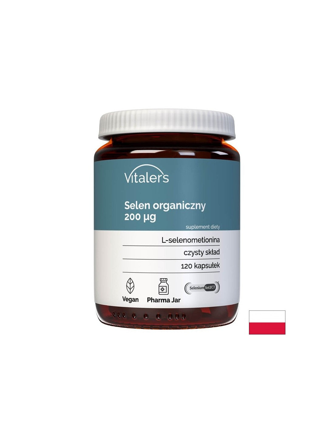 Na podporu štítnej žľazy - selén (L -Selenometionine), 200 µg x 120 kapsúl