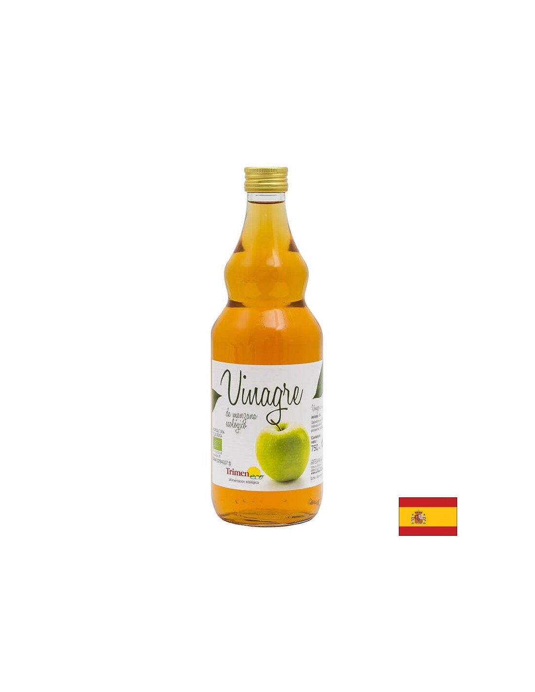 Organický jablčný ocot - Vinagre de Manȝana Ecologica, 750 ml