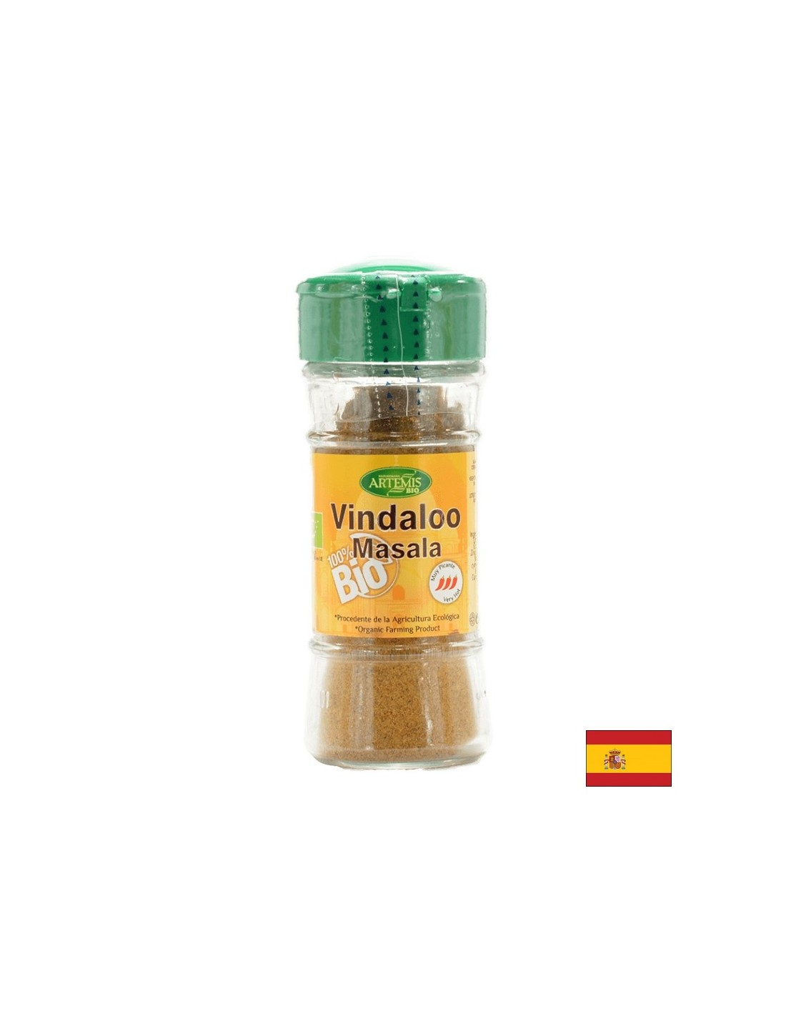 Organické korenie - indická zmes Vindaloo Masala (super horúca), 28 g, prášok