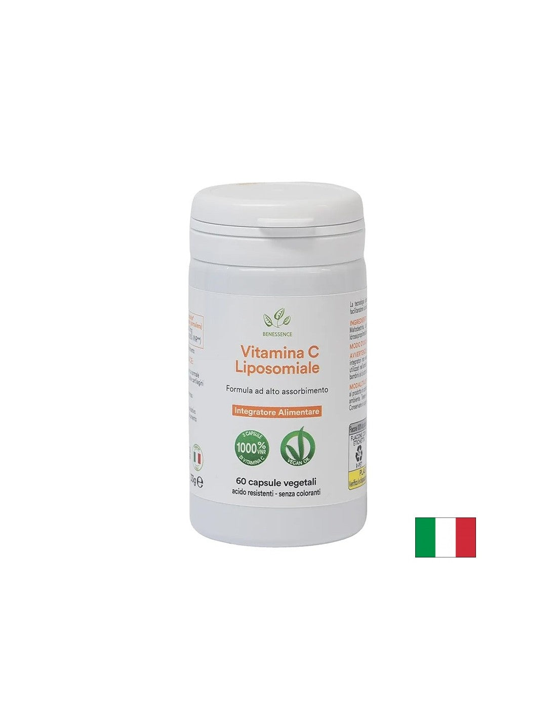 Vysoko absorbovateľný lipozomálny vitamín C, 266,7 mg x 60 kapsúl