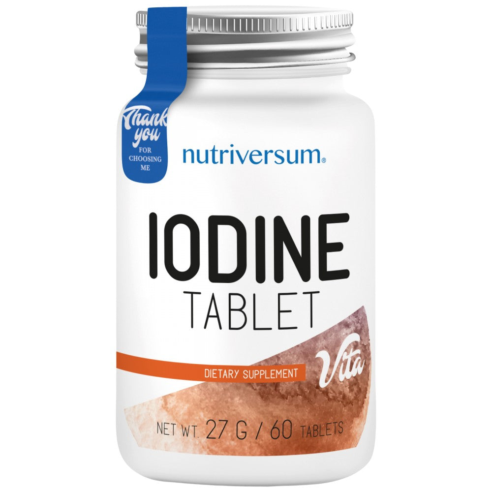Jódový tablet 100 mcg - 60 tabliet