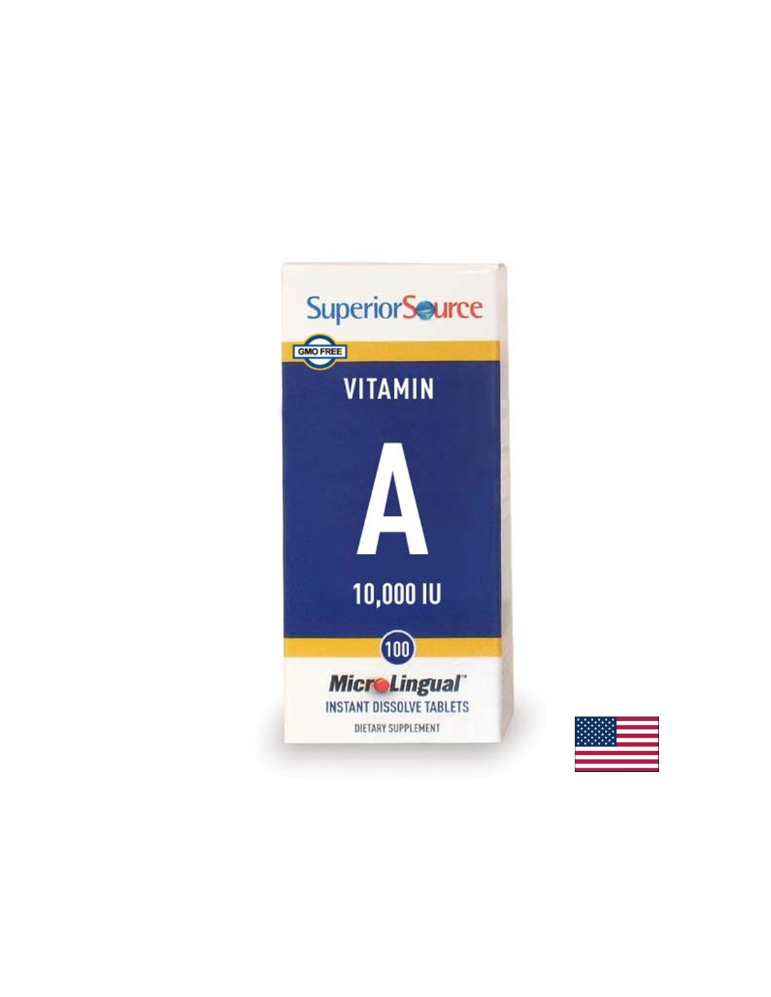 Vitamín A, 3000 mg x 100 sublingválnych tabliet <tc>Superior Source</tc>