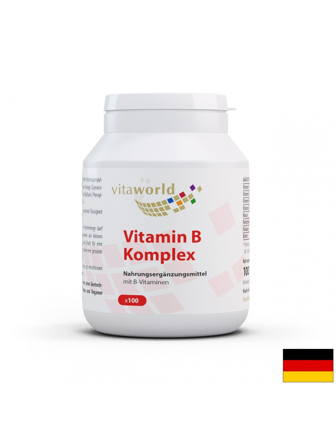 Vitamín B Komplex / vitamín B, 100 kapsúl