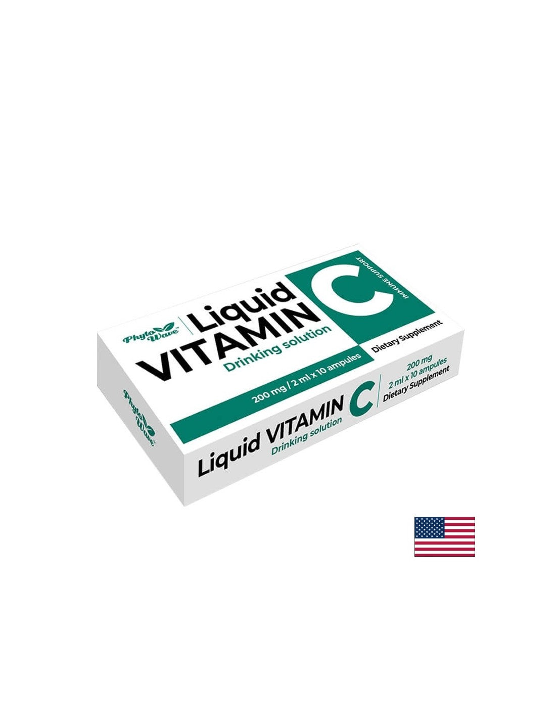 Vitamín C 200 mg - 2 ml, roztok x 10 ampouly / box