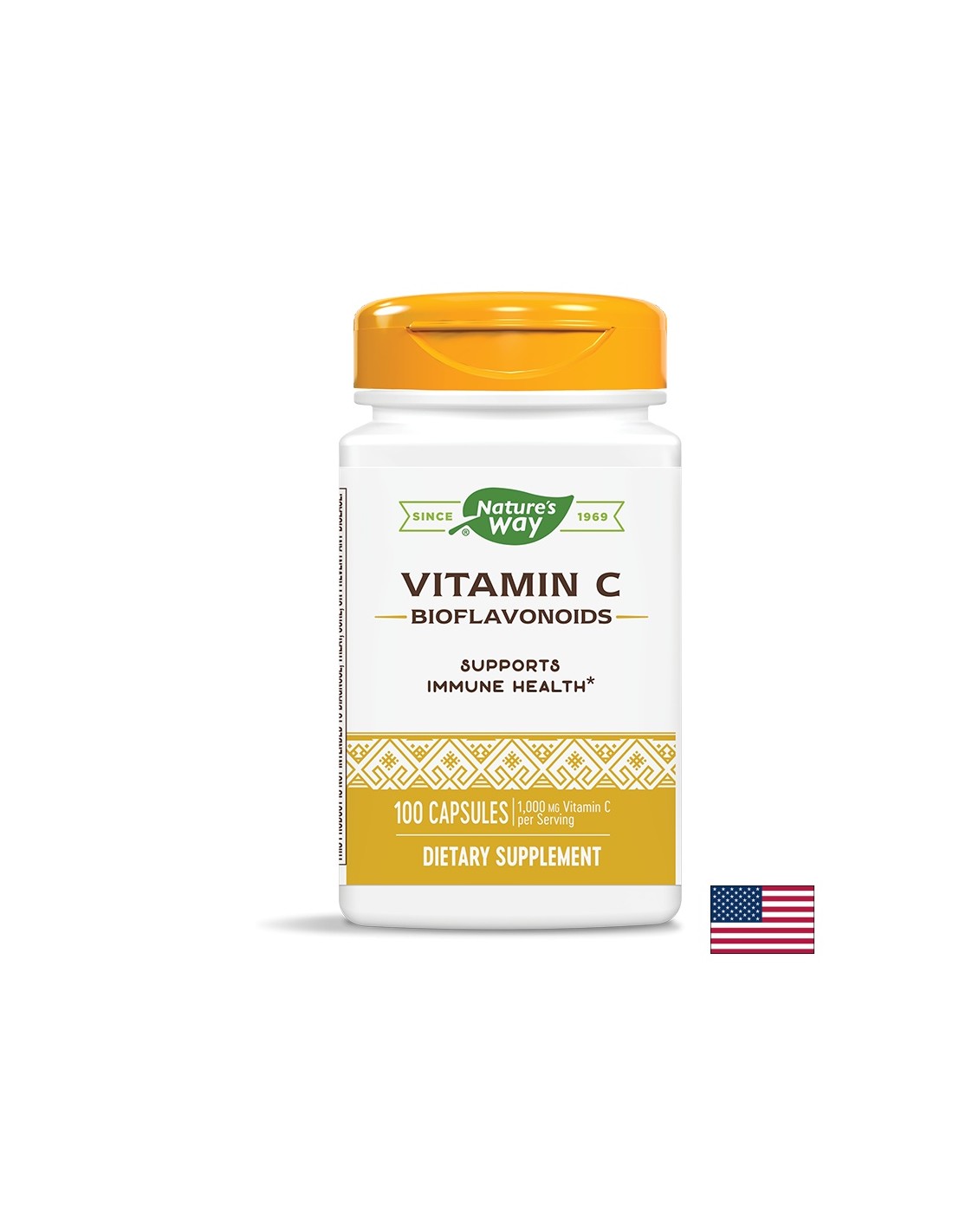 Vitamín C Bioflavonoidy/ vitamín C a bioflavóny 500 mg x 100 kapsulov príroda