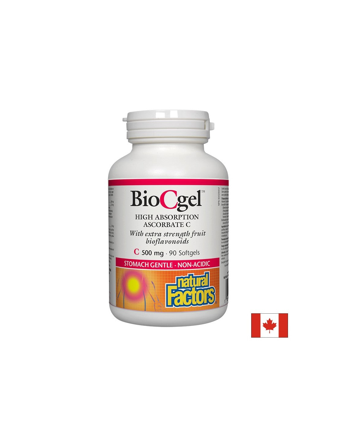 BIOCGEL VYSOKÉ ABSORPOVANIE Vitamín C 500 mg - 90 gélových kapsúl