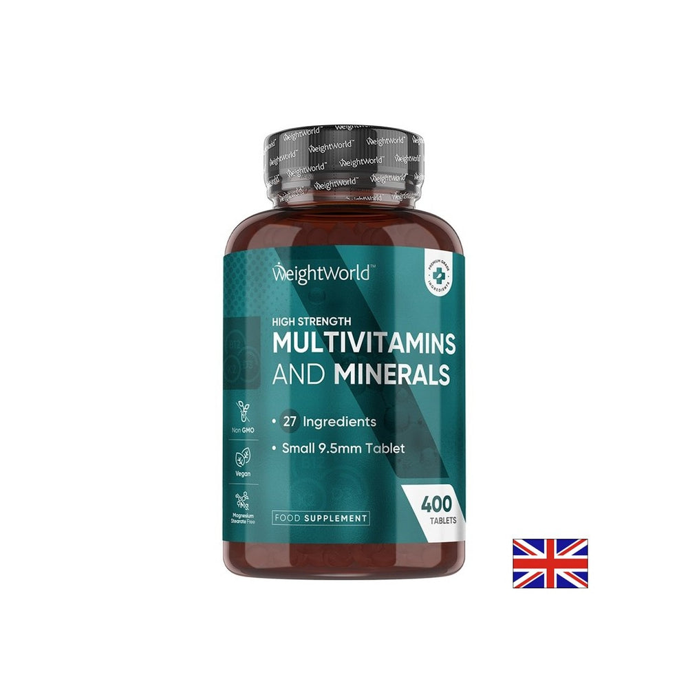 Vysoko koncentračné vitamíny a minerály, 400 tabliet