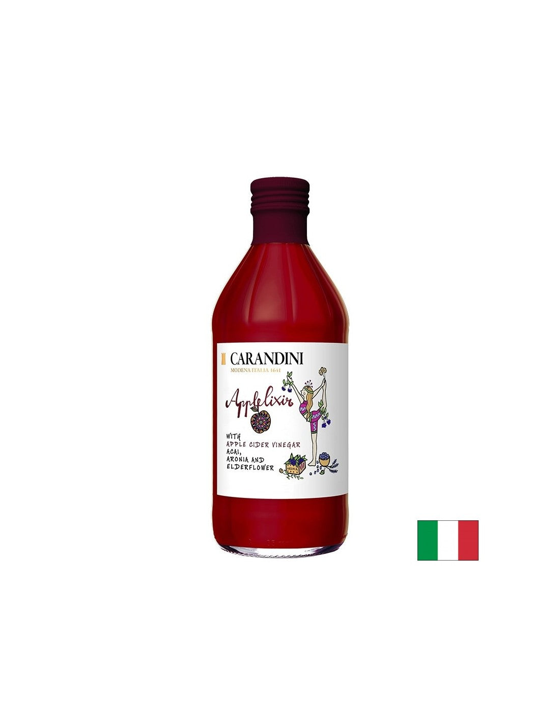 Apple Cider Ocot + Acai, Chokeberry a Black Elderflower, 500 ml