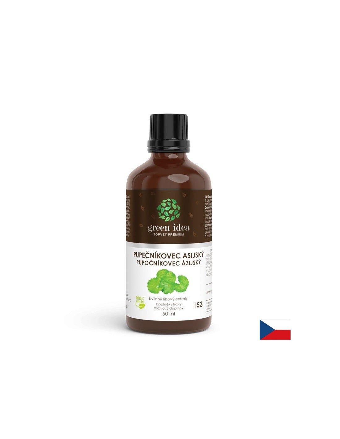 Pre krvný obeh, venózny systém a mozog - Gotu Kola, 50 ml tinktúry