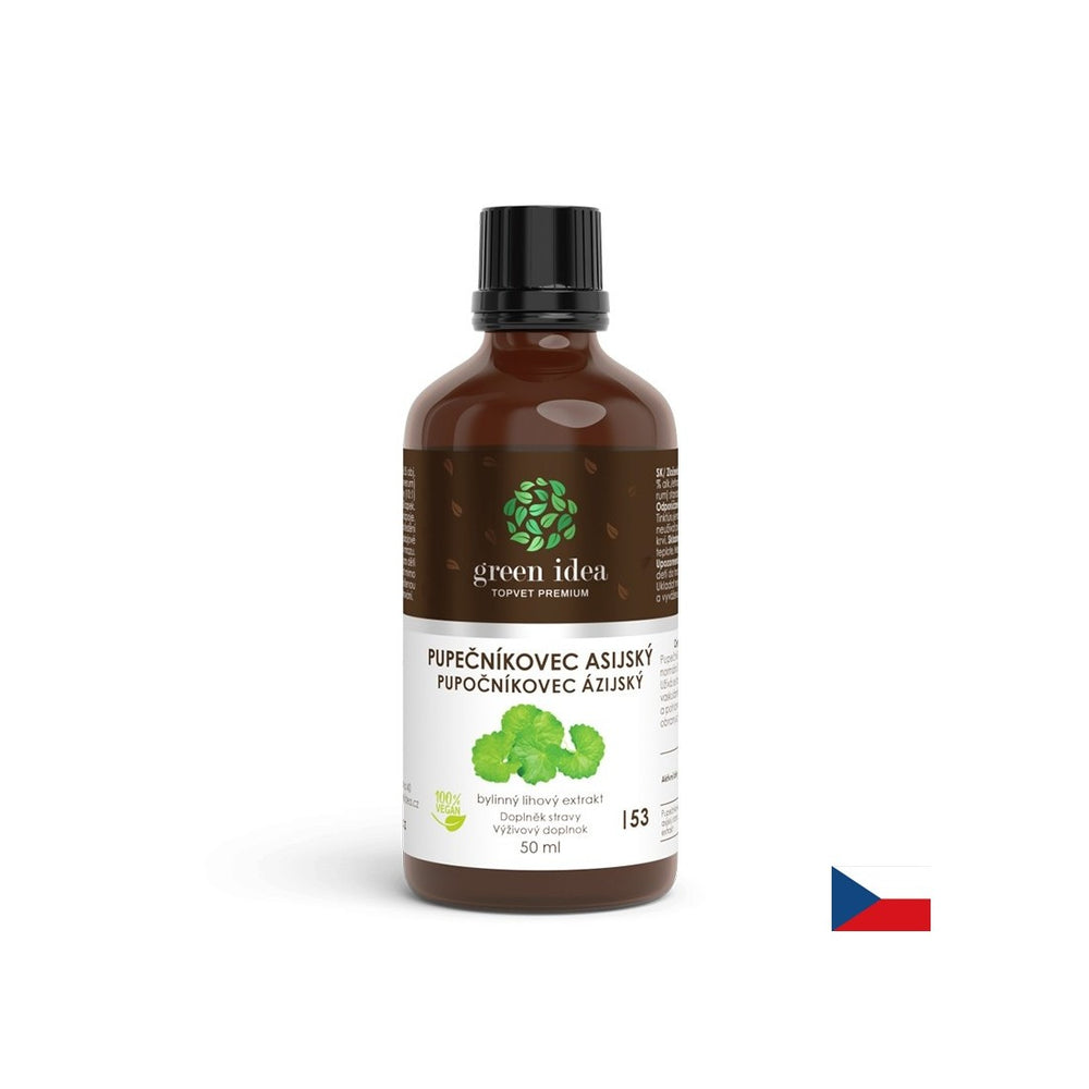 Pre krvný obeh, venózny systém a mozog - Gotu Kola, 50 ml tinktúry