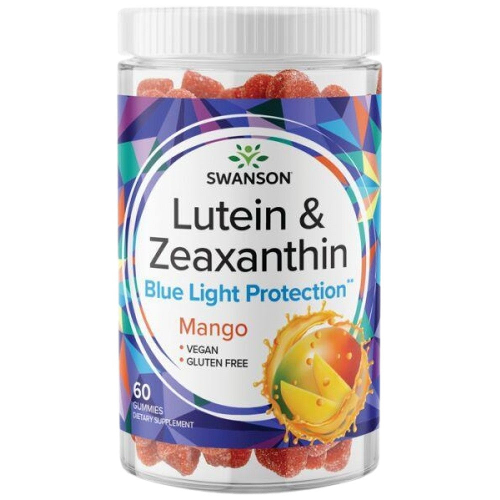 Lutein a Zeaxanthin Gummies | Mango - 60 žuvateľných tabliet