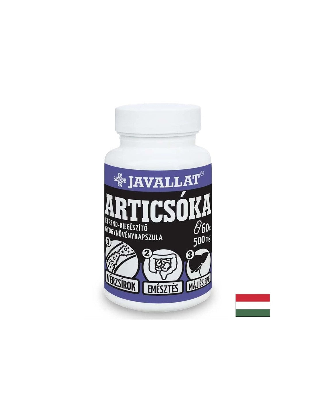 Žlč a pečeň - Artichoke, 500 mg x 60 kapsúl