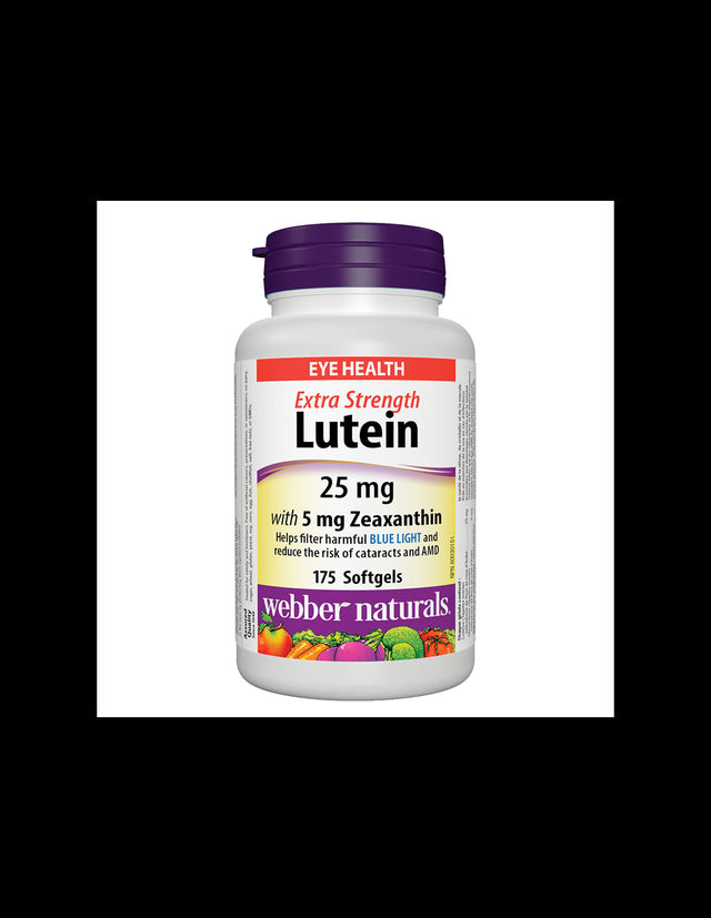 Зрение - Лутеин 25 mg + Зеаксантн 5 mg, 175 софтгел капсули - Feel You