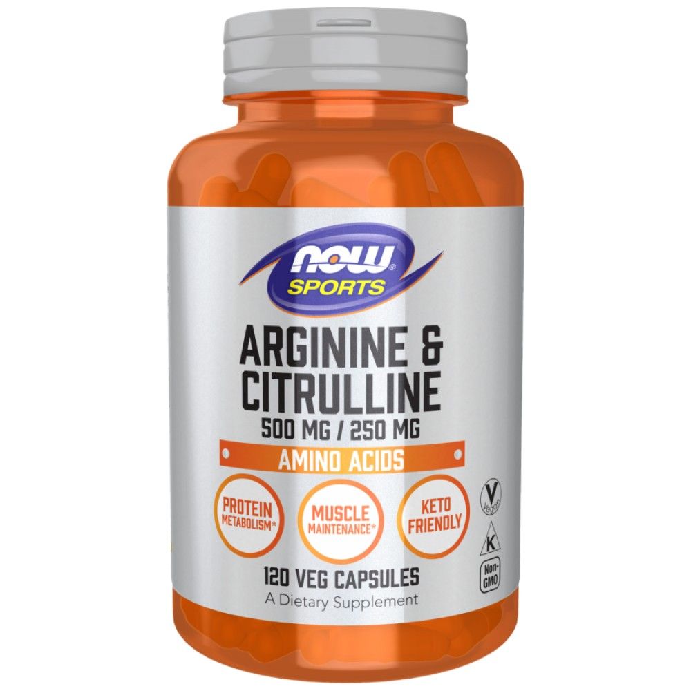 Arginín a citrullín - 120 kapsúl