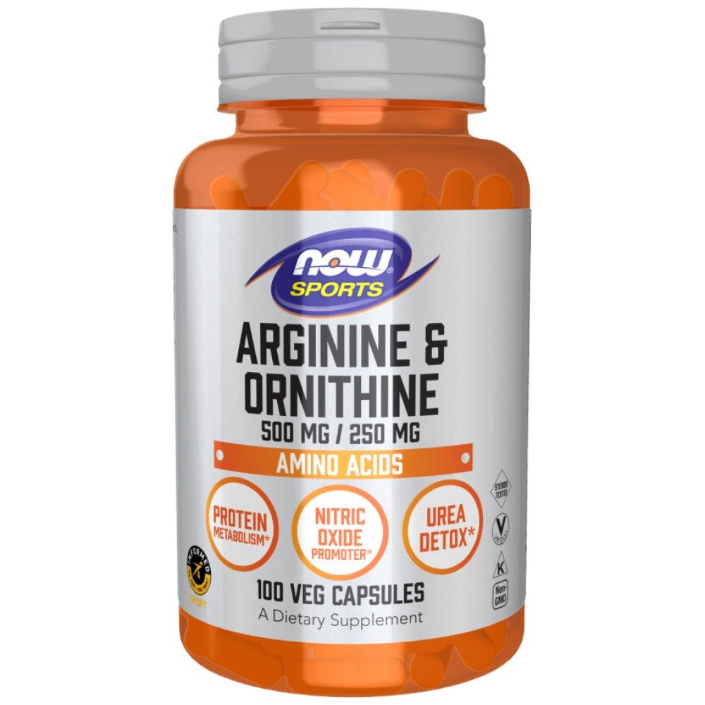 Arginín/ornitine 500/250 mg - 100 kapsúl