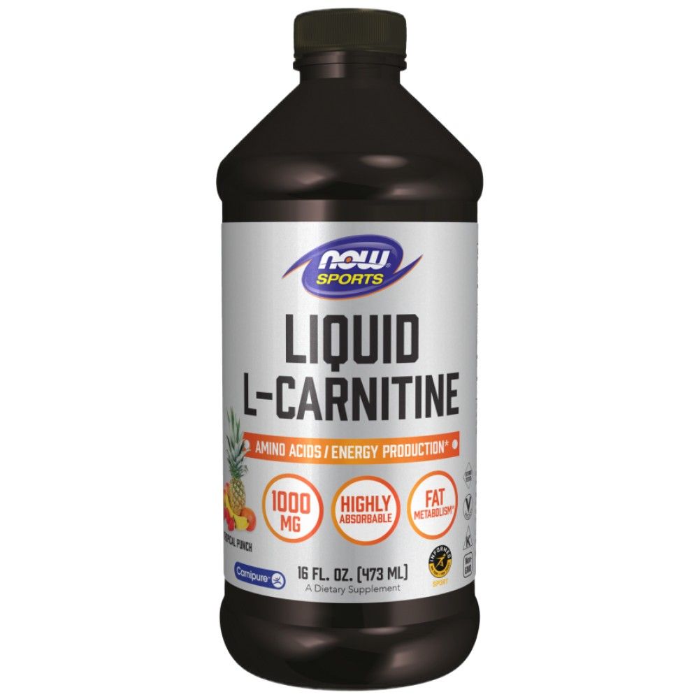 L -karnitínová kvapalina 1000 mg - 473 ml
