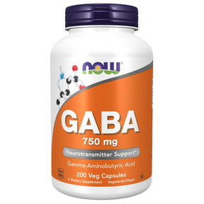 GABA 750 mg - 200 capsules - Nutra Best Europe