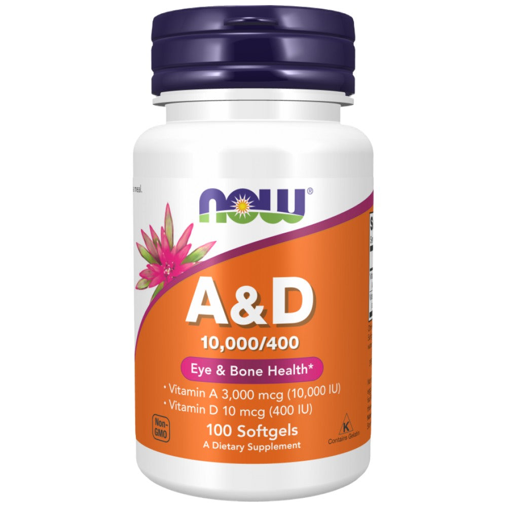 Vitamín A&D 10000/400 IU - 100 gélových kapsúl