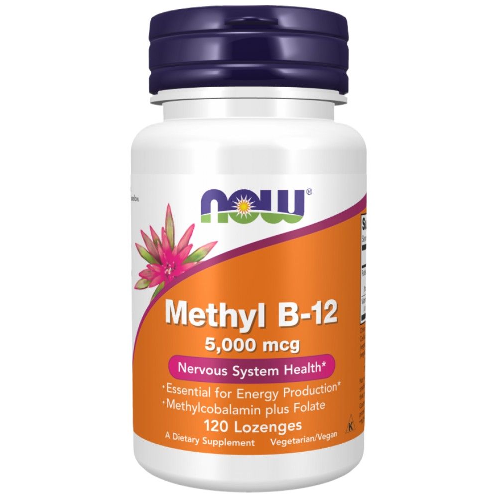 Metyl B-12 5000 mcg | s kyselinou listovou quatrefolom® - 120 sublingválne tablety