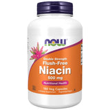 Niacín bez splachovania 500 mg | Dvojitá pevnosť - 180 kapsúl
