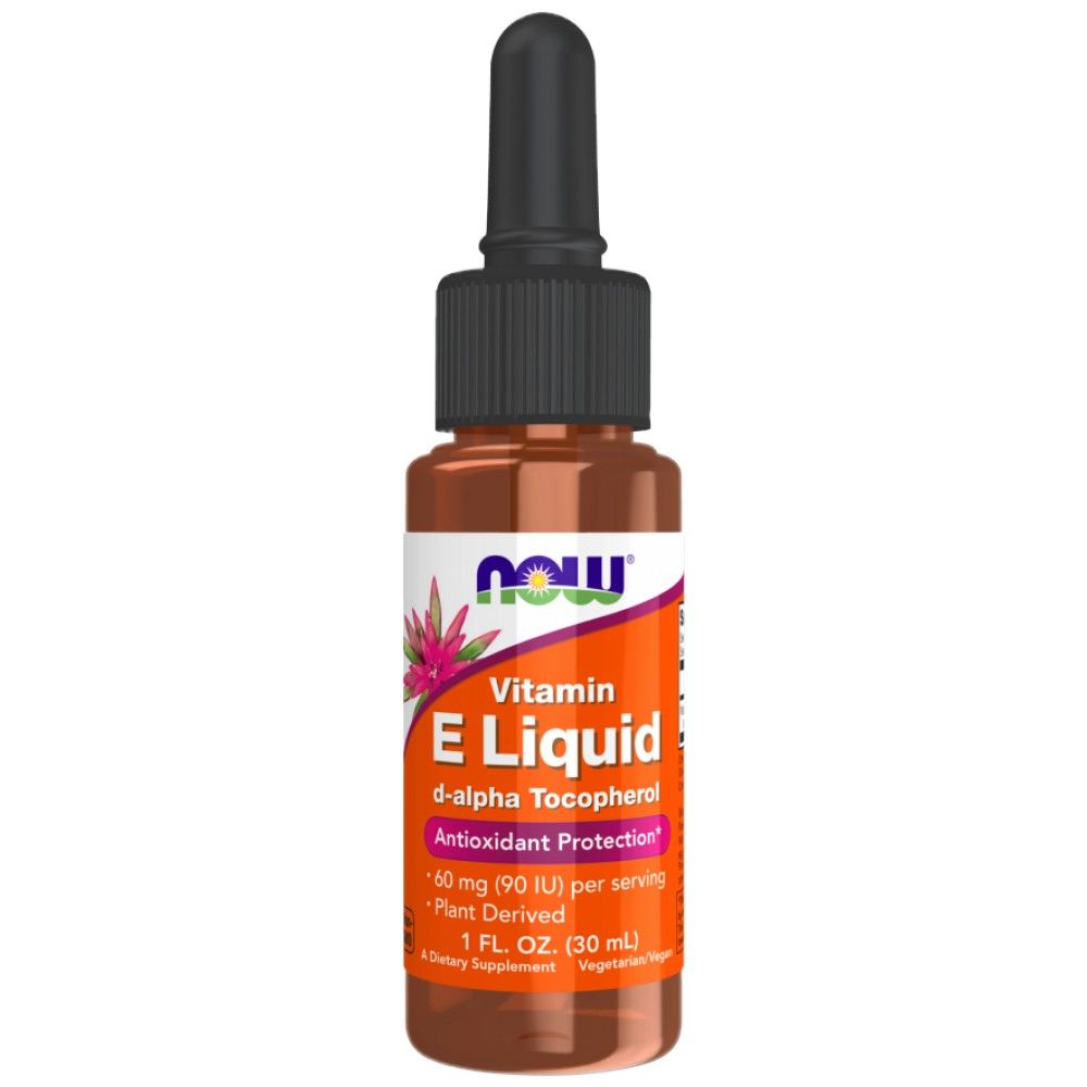 Prírodná tekutina vitamínu E D -alfa tocoferol - 30 ml